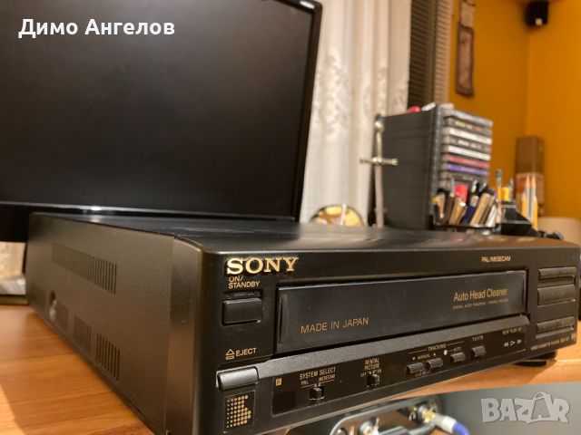 VHS Video Cassette Player Sony SLV-X7, снимка 2 - Плейъри, домашно кино, прожектори - 45798631