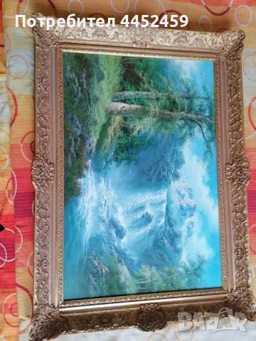 Картина върху платно с маслени бои