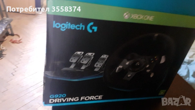 Волан с педали и скоростен лост Logitech, снимка 4 - Аксесоари - 53654942