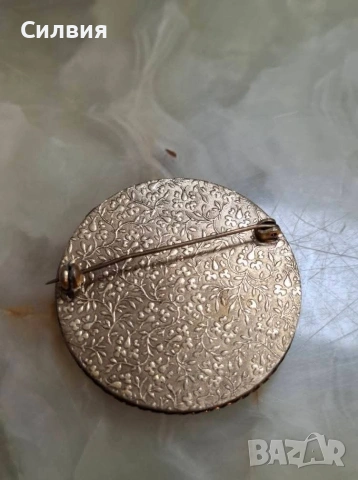 Старинна брошка, снимка 3 - Други - 53065741