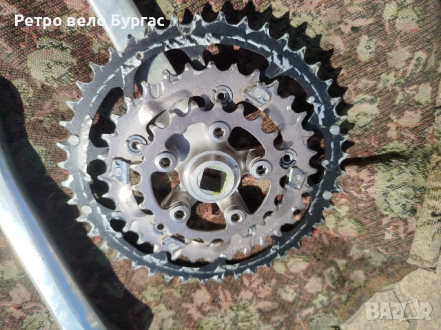Курбел със средно движение за велосипед Колело Shimano deore xt fc m 737, снимка 3 - Части за велосипеди - 54103302