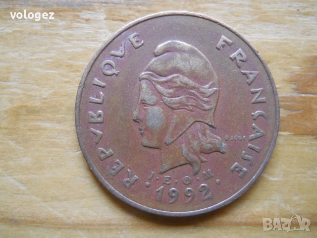 монети - Нова Каледония, Френска Полинезия, снимка 6 - Нумизматика и бонистика - 49258727