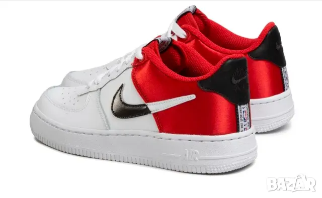 маратонки Nike Air Force 1 LV8 1 'Red Satin' номер 39 , снимка 6 - Маратонки - 47438633