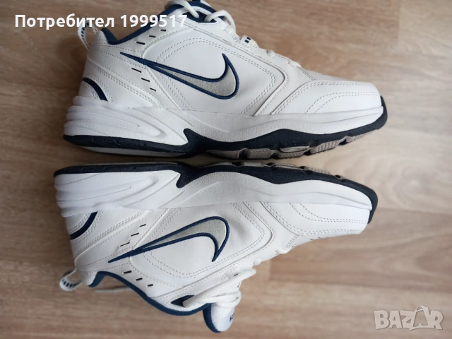 Мъжки кожени маратонки Nike Air Monarch, снимка 3 - Маратонки - 53772611