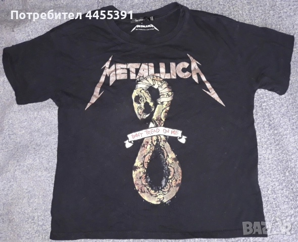 Тениска групи Metallica. Официален продукт, снимка 1