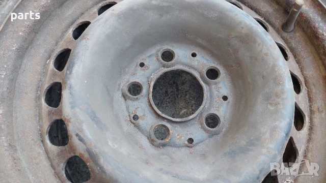 Железна Джанта Мерцедес 15 цола (Н) - 2104005702 - 7Jx15H2 ET37, снимка 3 - Гуми и джанти - 50711649