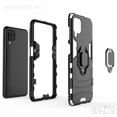 Samsung Galaxy M12 Удароустойчив Ring Holder Калъф и Протектор, снимка 8 - Калъфи, кейсове - 48516115