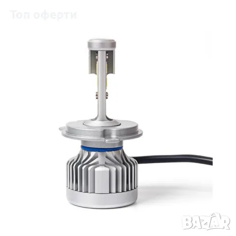 Диодни крушки N3 H4 - 30W 2брк-т 150% по-ярка светлина с вентилатор за по-добро охлаждане, снимка 2 - Аксесоари и консумативи - 49365540
