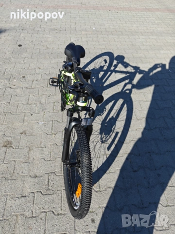 PASSATI Алуминиев велосипед 24" NINJA жълт, снимка 6 - Велосипеди - 53830681