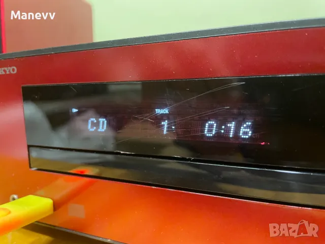 Onkyo CR 245 аудиосистема USB CD FM, снимка 6 - Ресийвъри, усилватели, смесителни пултове - 45453586