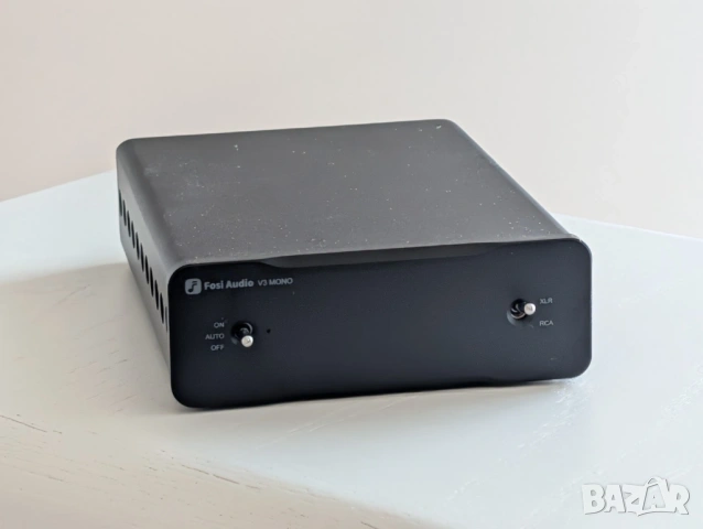 Моно усилвател Fosi Audio V3 Mono – 240W RMS, XLR/RCA, Клас D (TPA3255)