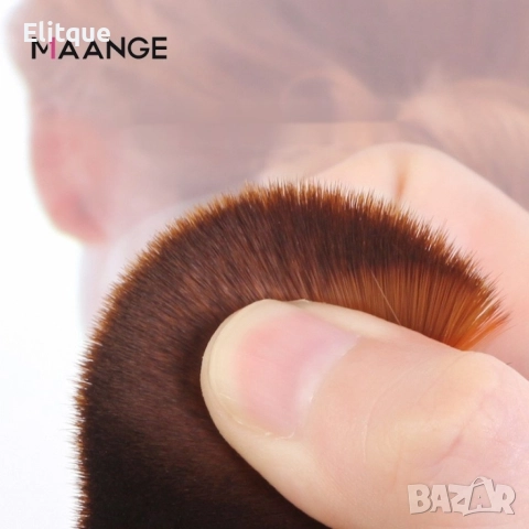 Четка за нанасяне на фон дьо тен с къса дръжка MAANGE, снимка 9 - Други - 52870822