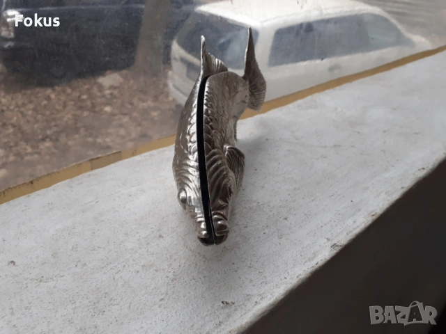 Шаран риба фигура статуетка, снимка 4 - Антикварни и старинни предмети - 53394403