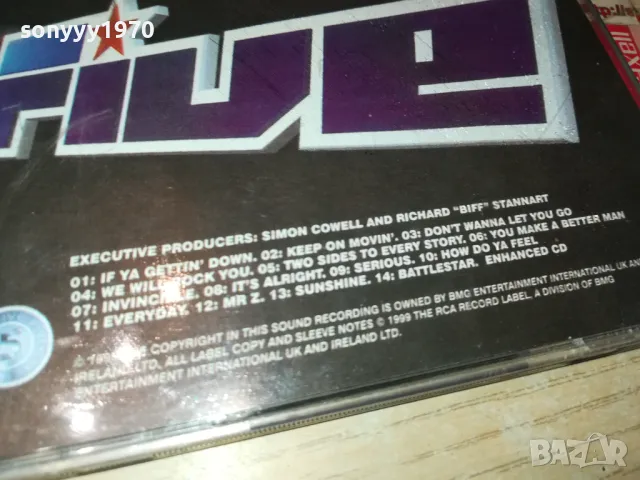 FIVE CD 0305250500, снимка 11 - CD дискове - 50136090