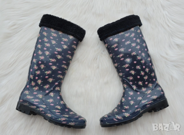 Дамски гумени ботуши №37, снимка 12 - Дамски ботуши - 52316501