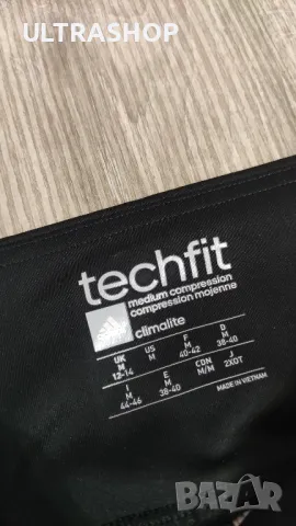 Дамски спортен клин 
Adidas Techfit
✔️ Размер М
Отлично състояние (без следи от употреба), снимка 2 - Клинове - 47013201