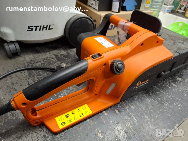 Електрически верижен трион Shark KS 1800-40CK, 40 см - 1800 W, снимка 2 - Моторни триони/резачки - 53927960