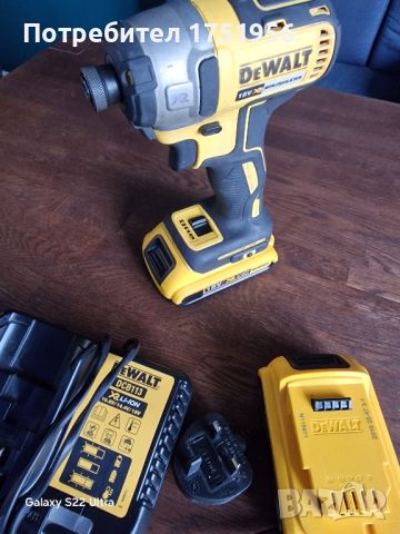 Импакт- Dewalt DCF  887, снимка 4 - Други инструменти - 45338085