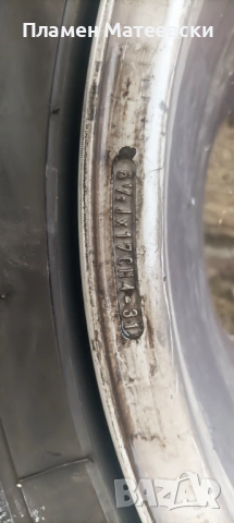 Джанти с гуми за Пежо/Ситроен/4х108х17 ет 31 j 6.5, снимка 8 - Гуми и джанти - 53918704