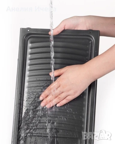 Електрическа скара, регулируем термостат 1500W, снимка 7 - Скари - 51350903