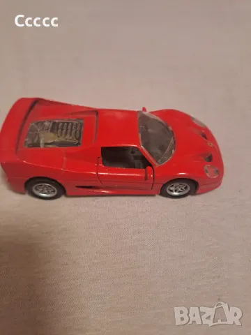  Метална количка FERRARI  F 50, снимка 3 - Колекции - 47729285