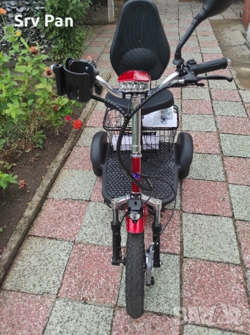 Електрическа триколка с равна платформа 48V 750W, снимка 3 - Мотоциклети и мототехника - 51986541