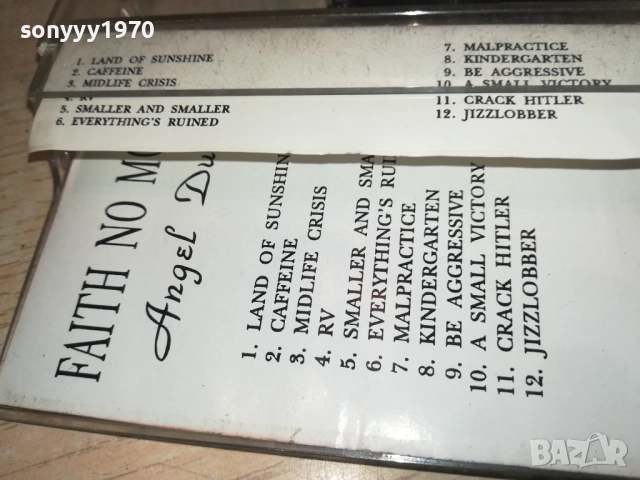 FAITH NO MORE 1109251053, снимка 10 - Аудио касети - 51675825