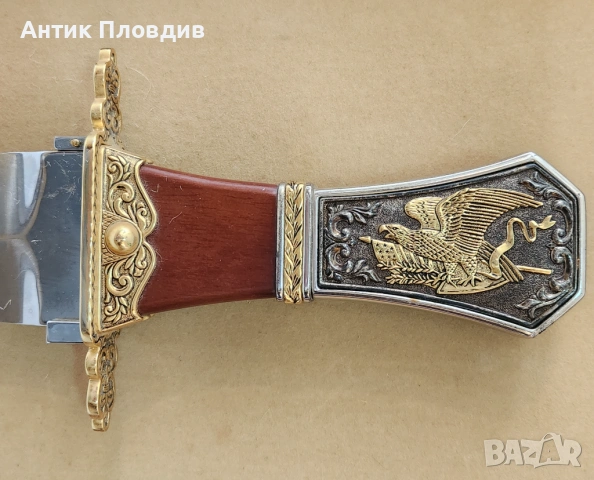 Колекционерски декоративен нож Franklin Mint, снимка 4 - Колекции - 53722961