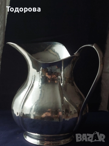 Среърни чаши и кана сребро 800 проба,сребърна чаша,сребърна кана,сребърни прибори., снимка 11 - Чаши - 52124829