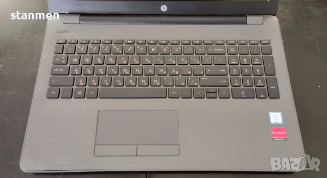 Продавам лаптоп HP 250 G6/матFullHD15.6сKам/4x2ghzТhr/SSD256gb/8gb/R5m330/НоваБат/Профилактиран , снимка 6 - Лаптопи за дома - 53945085