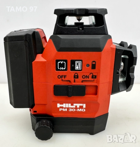 Hilti PM 30-MG - Лазер с 3 зелени линии 360° перфектен!, снимка 6 - Измервателни инструменти - 52898590