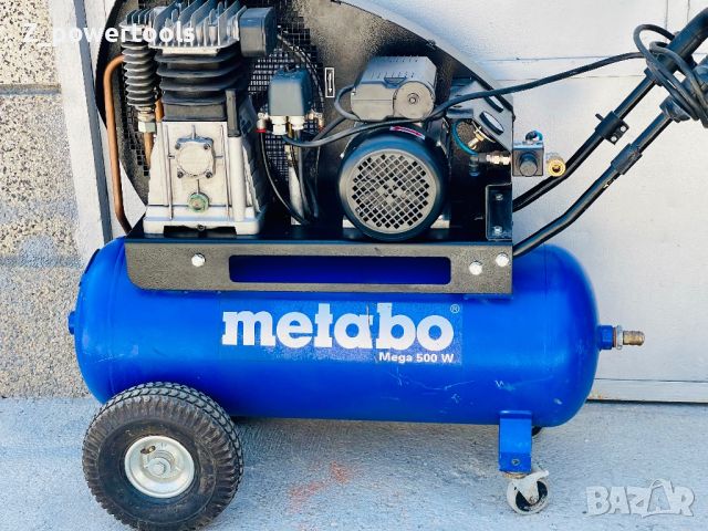 Компресор Metabo MEGA 500 W 230 V /10 bar, 2200W/, снимка 1 - Други инструменти - 46387286