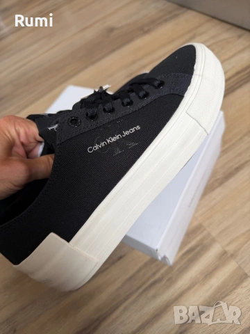 Оригинална Дамски кецове Calvin Klein BOLD VULCANISED! 40 н, снимка 8 - Кецове - 51228865