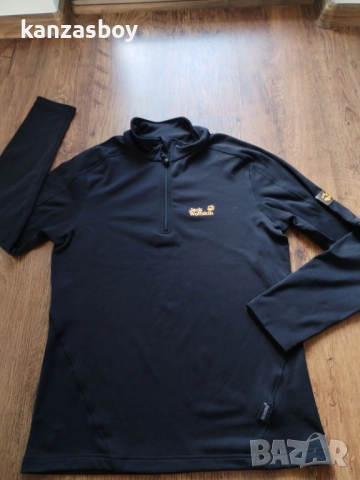 jack wolfskin - страхотна мъжка блуза Л КАТО НОВА, снимка 5 - Блузи - 51895314