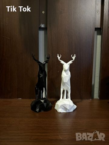 3D изпринтени елени, снимка 1 - Статуетки - 45952583