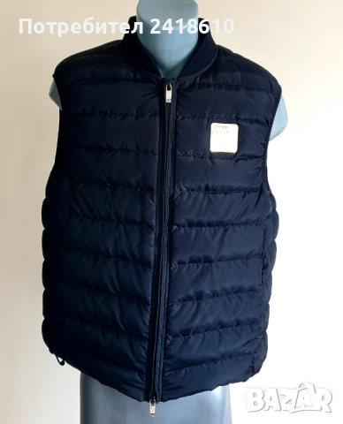 Armani Exchange A/X Down Vest Mens Size L  ОРИГИНАЛ Мъжки Пухен Елек!, снимка 9 - Спортни дрехи, екипи - 52293863