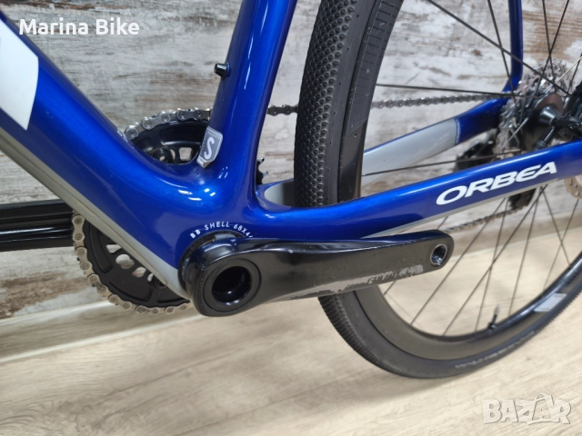 Карбонов гравъл велосипед Orbea Terra M-30 Disc SRAM Rival SLR-1 Tubeless| S, снимка 12 - Велосипеди - 52003372