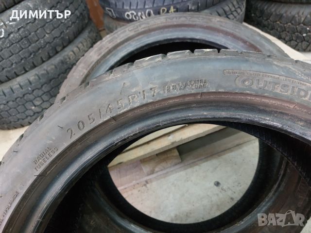4 бр.летни гуми Dunlop 205 45 17 dot2218 ,dot4315 цената е за брой!, снимка 7 - Гуми и джанти - 45251818