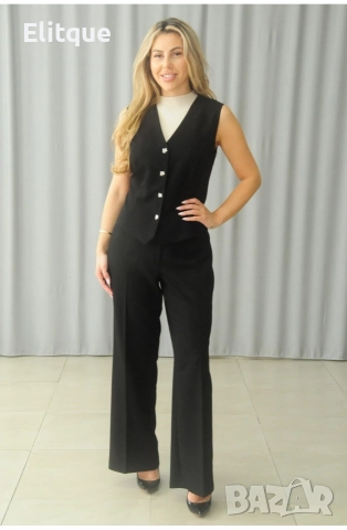 дамски комплект елек и панталон 