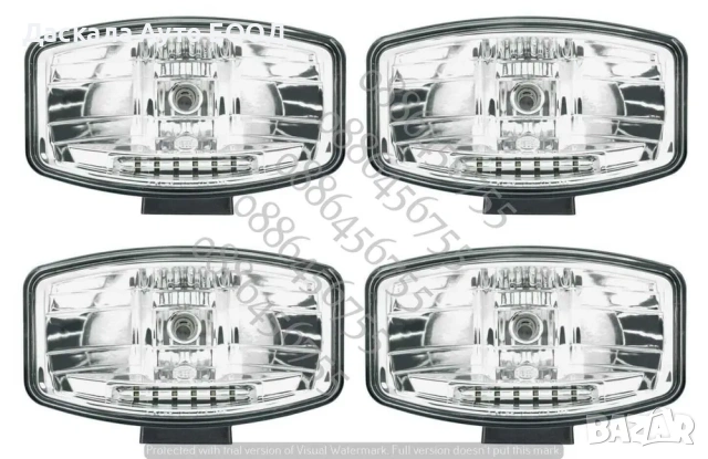 ПРОМО!!! 1бр. Комбо Халоген + LED spot тип Hella , 24V , снимка 2 - Аксесоари и консумативи - 35073522