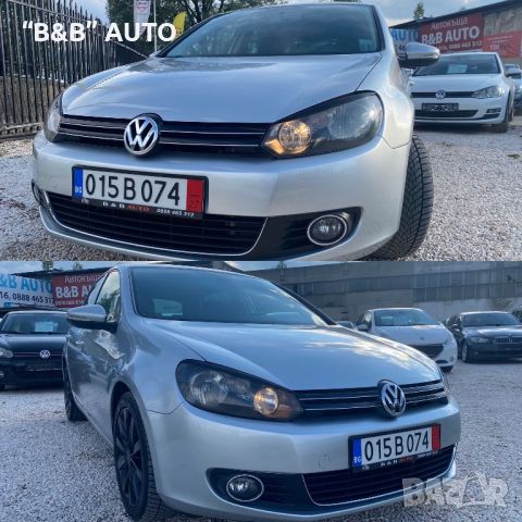 VW Golf 6, 2.0 Дизел, 4х4, Нави, Кожа, ТОП, снимка 1 - Автомобили и джипове - 45966644