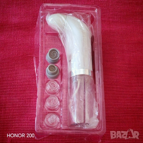 Вакуумен уред за почистване на пори и черни точки с вода SkinTime, 2в1 Вакуум и Аква пилинг, Бял, снимка 4 - Други - 53870222