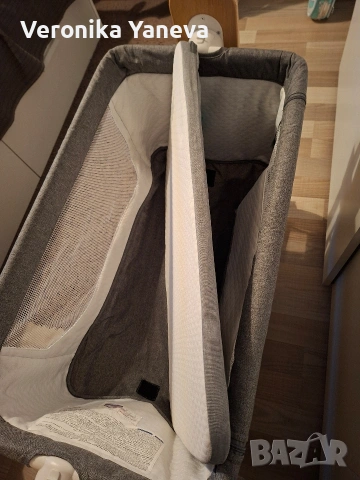 Бебешка кошара с падаща страна Chipolino Heart 2 heart, снимка 3 - Кошарки - 53101763