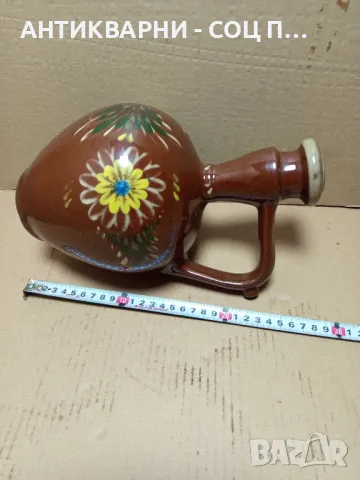 Соц Стара Глинена Стомна Бардуче., снимка 11 - Антикварни и старинни предмети - 50393773