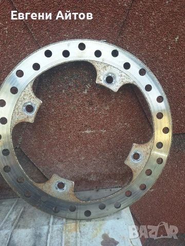 Дискове за Хонда Трансалп и нови накладки, снимка 4 - Мотоциклети и мототехника - 53883656