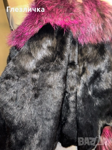 Уникално кожухче от естествен косъм , снимка 5 - Палта, манта - 53328971