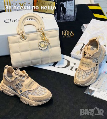 Дамски маратонки Christian Dior - Различни цветове Код D547, снимка 9 - Маратонки - 46809526