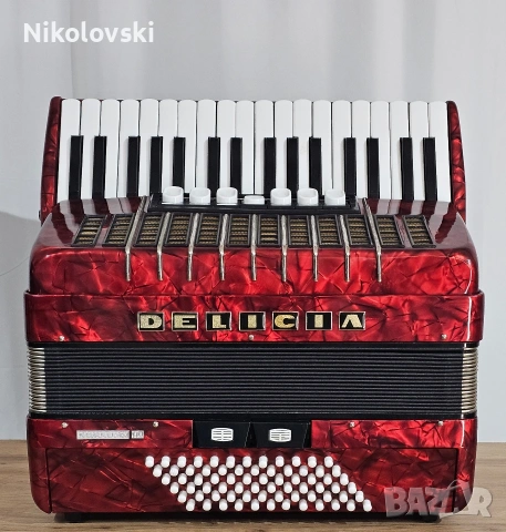 Акордеон Delicia Arnaldo III , снимка 2 - Акордеони - 54187288