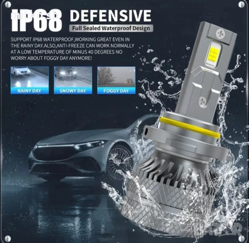 Промо Led H1, H4, H7 автомобилни крушки, снимка 3 - Аксесоари и консумативи - 52526178