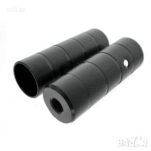 Пегове за БМХ велосипед, Комплект, Стоманени колчета, Ос 3/8", 110mm, снимка 2 - Аксесоари за велосипеди - 53045293